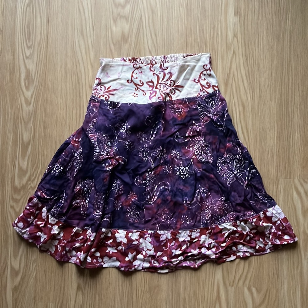 SANTIKI Batik A-line Skirt, S